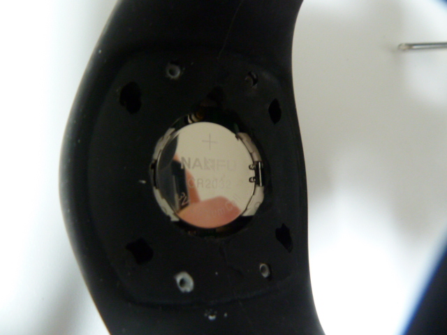 DOCTORAIR・3DスーパーブレードSの腕時計型リモコン電池セット画像